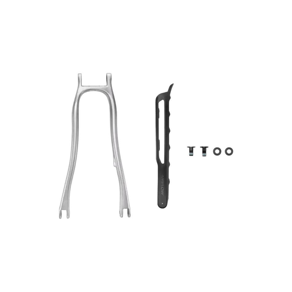 Amflow PL Rear Chainstay Frame Repair Kit (Silver) - ProluxeTech