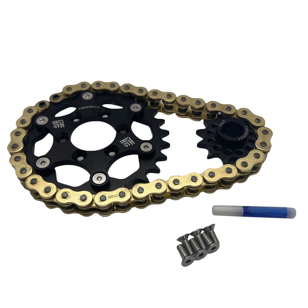 Heavy Hitter 520 Primary Chain Conversion for Surron Ultra Bee - ProluxeTech