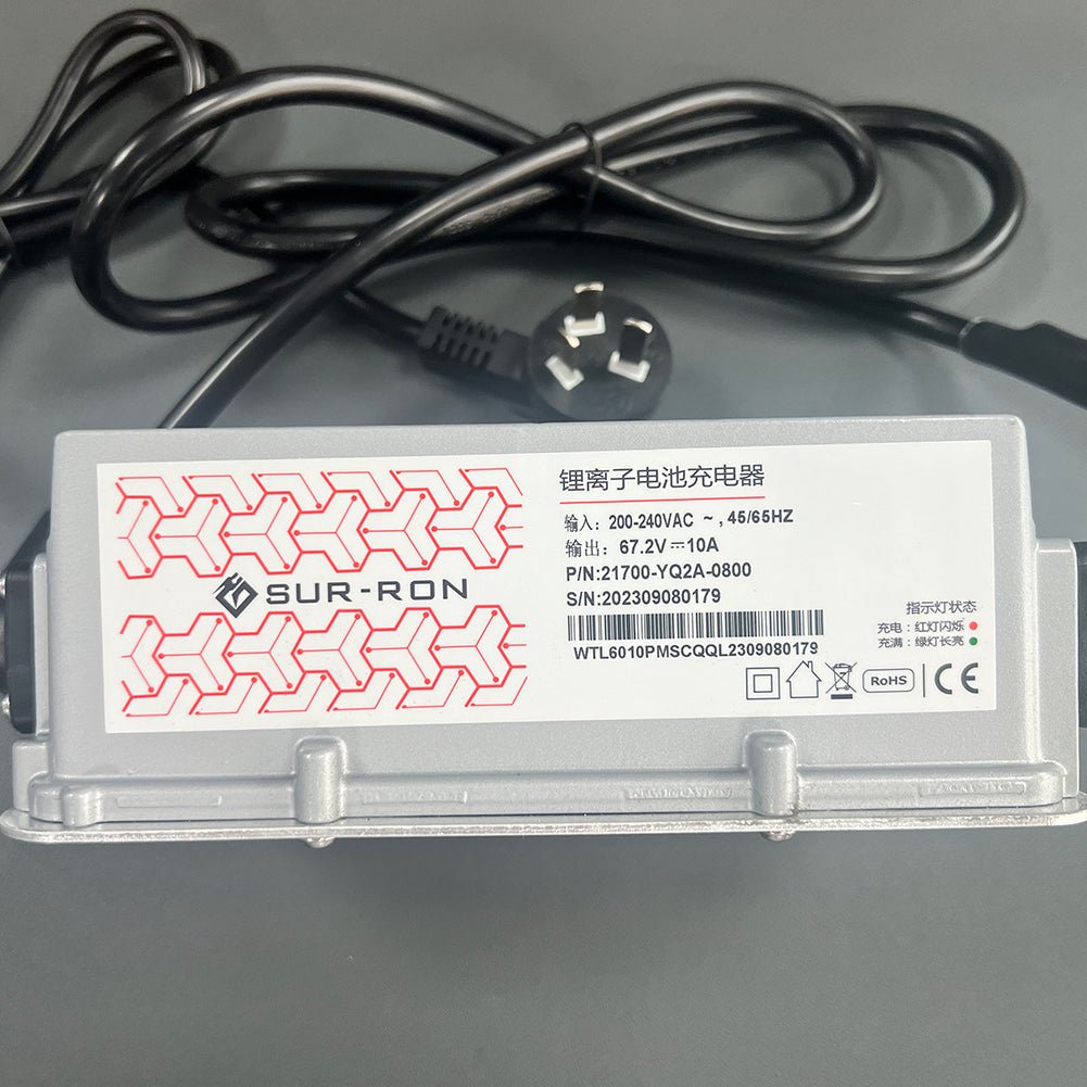 Surron Light Bee X Charger with Free EU/UK Adapter - ProluxeTech