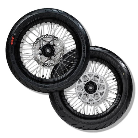 Surron Ultra Bee Supermoto Wheelset Kit (Slick Road Tires) - ProluxeTech