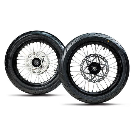 Surron Ultra Bee Supermoto Wheelset Kit (Slick Road Tires) - ProluxeTech