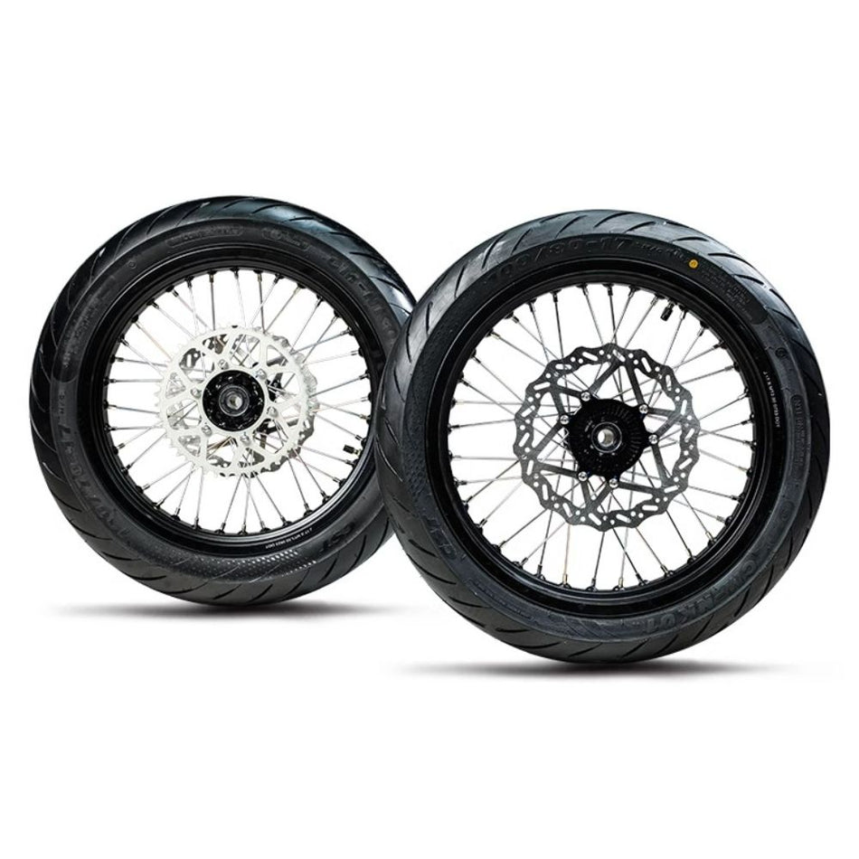 Surron Ultra Bee Supermoto Wheelset Kit (Slick Road Tires) - ProluxeTech